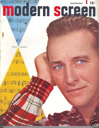 MODERN SCREEN magazine cover Issue 214 September 1948